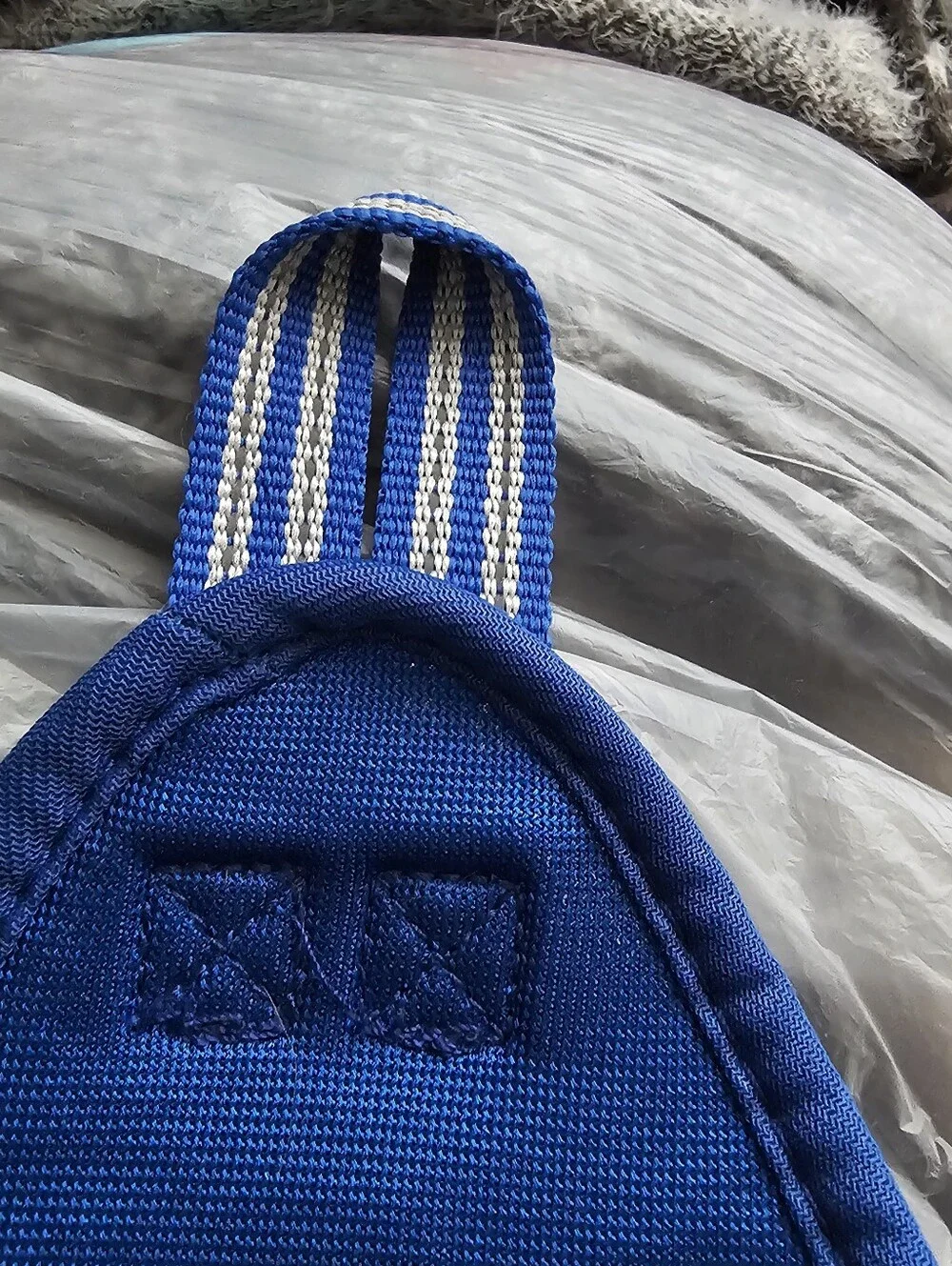 Ateson Blue Mesh Pet Grooming Bathing Sling
